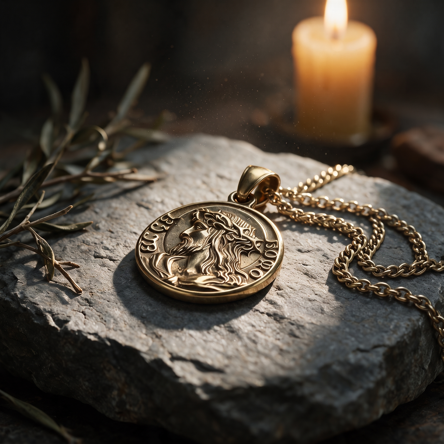 Jesus Quarter Chain
