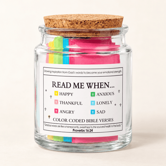 90 Day Bible Verses Jar - Sunday&Stone