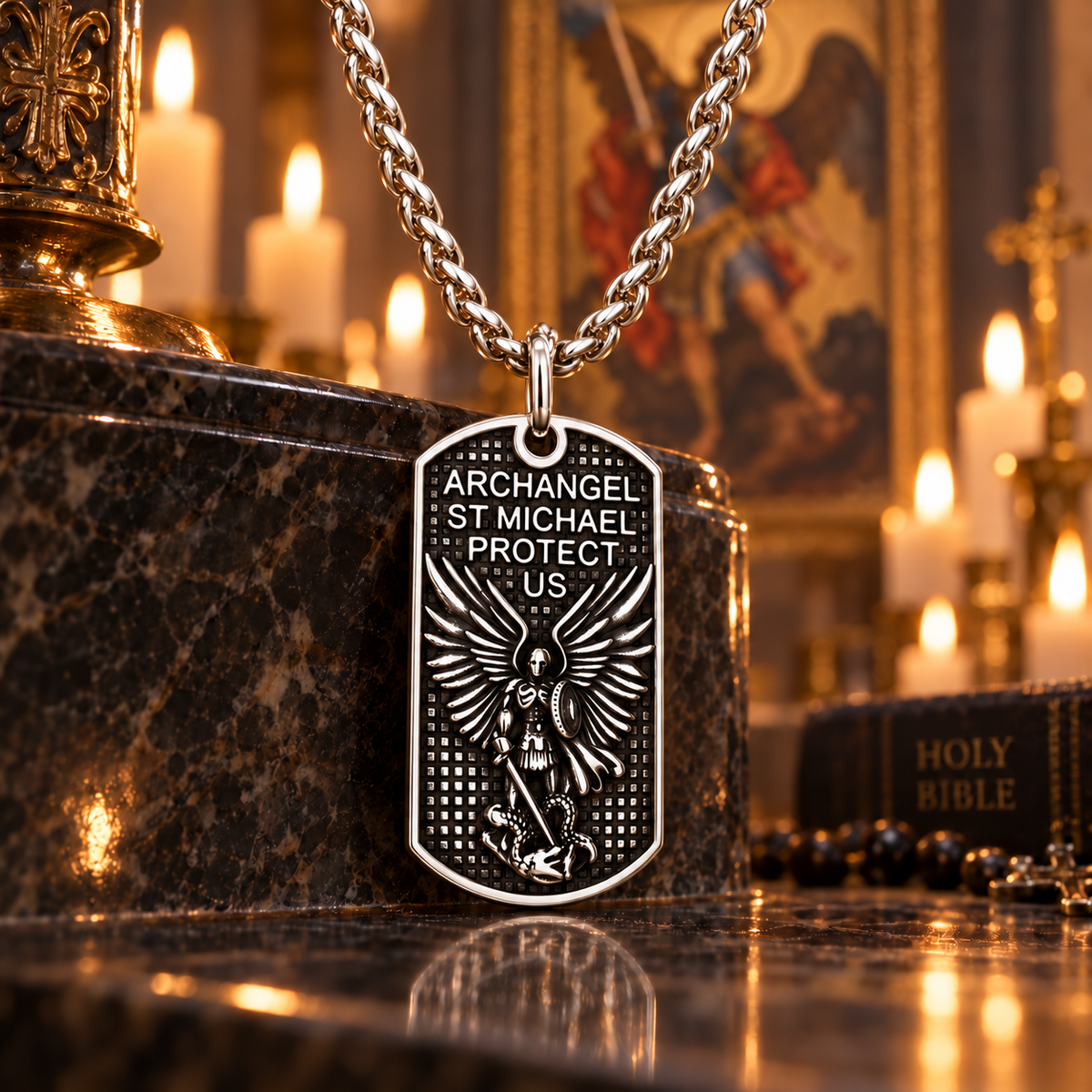 Saint Michael Necklace