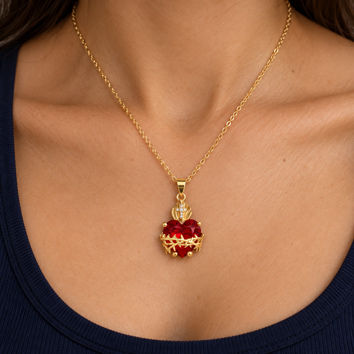Sacred Heart Necklace