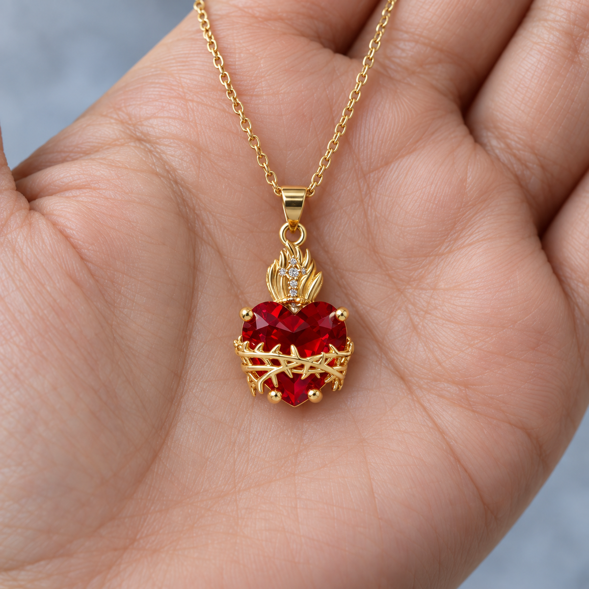 Sacred Heart Necklace