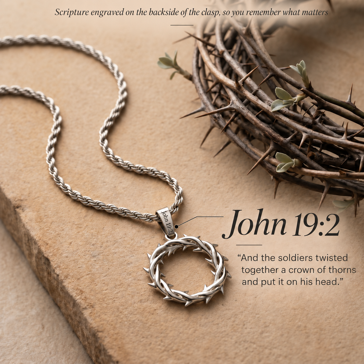 Crown Of Thorns Necklace