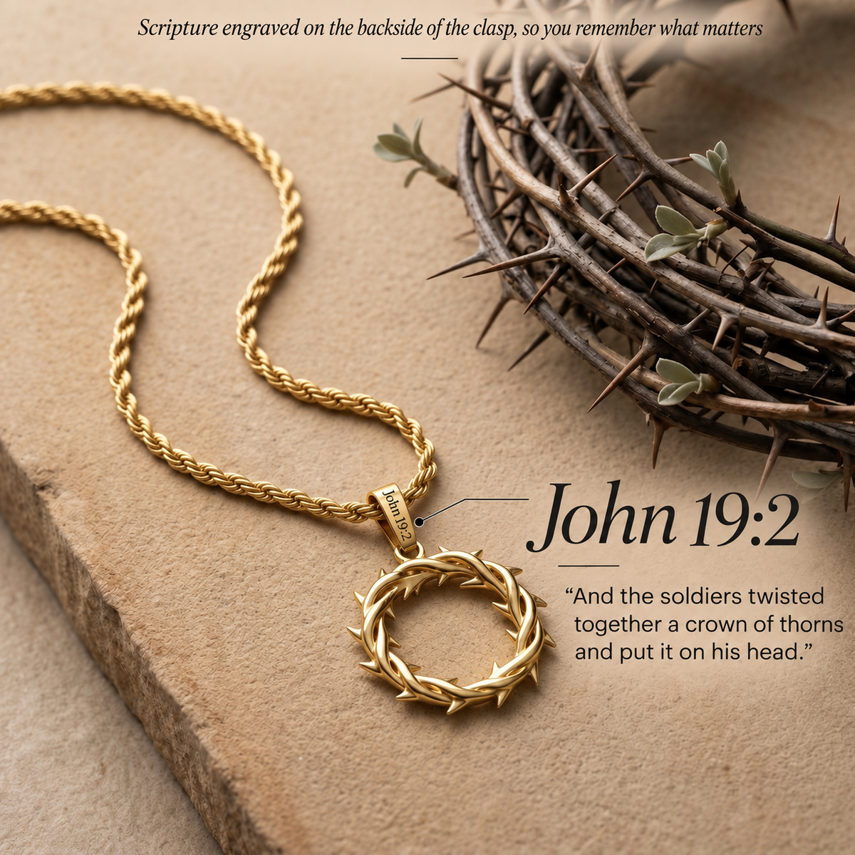 Crown Of Thorns Necklace