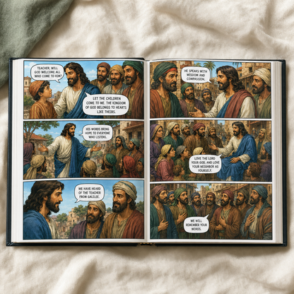 Comic Bible Book