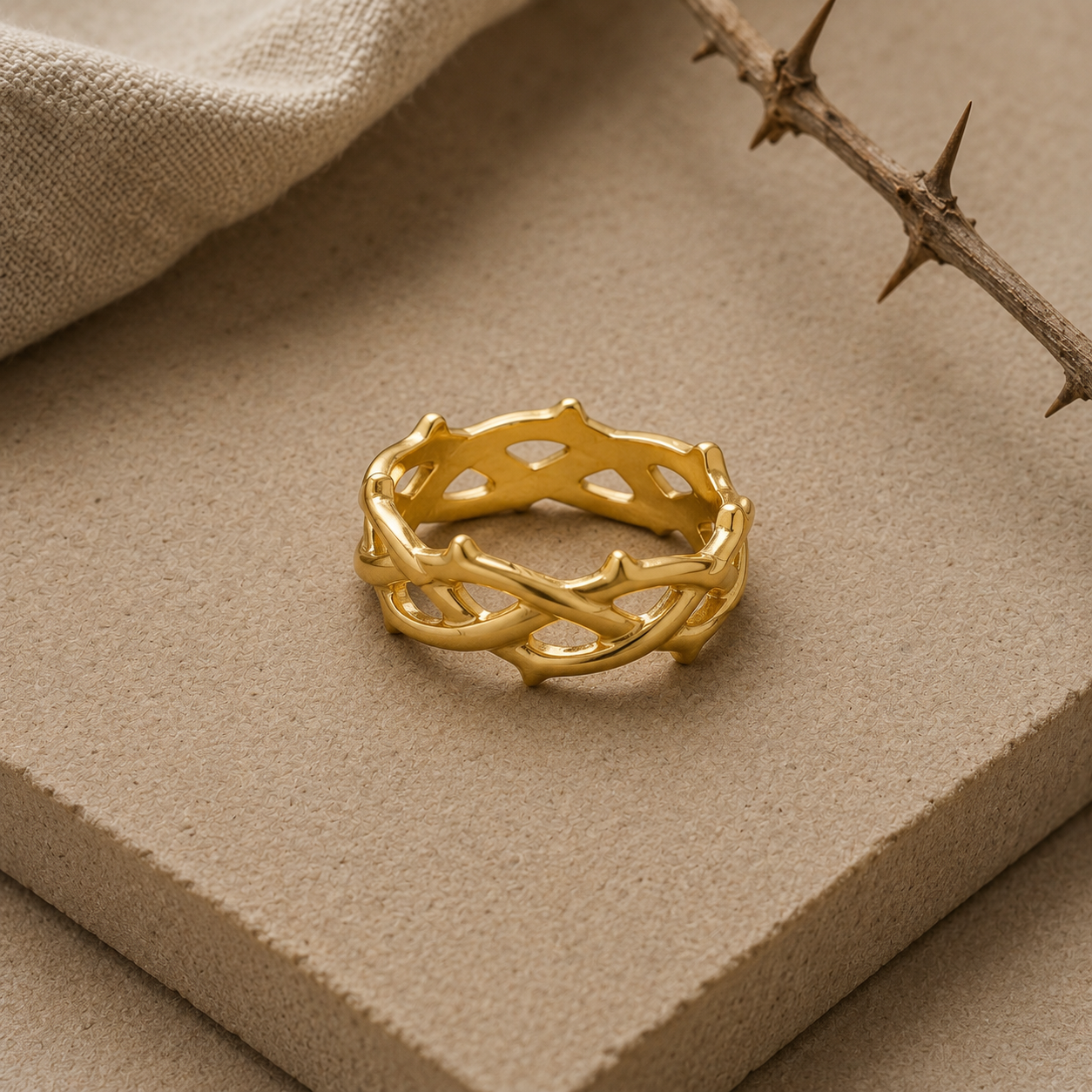 Crown Of Thorns Ring