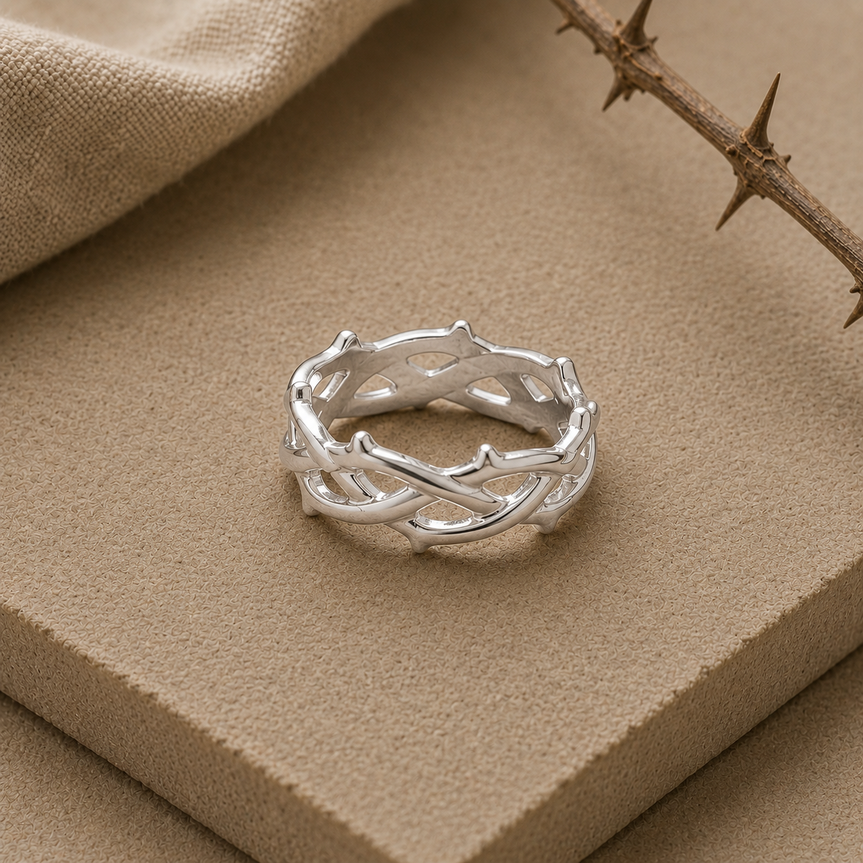 Crown Of Thorns Ring