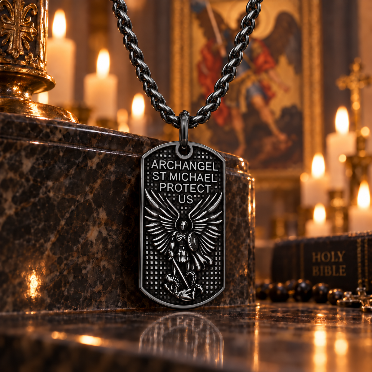 Saint Michael Necklace