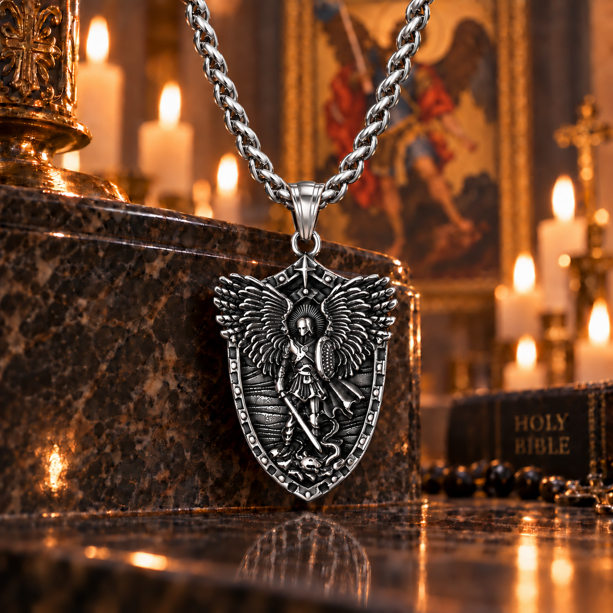 Saint Michael Necklace