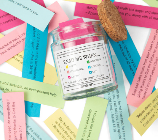 90 Day Bible Verses Jar
