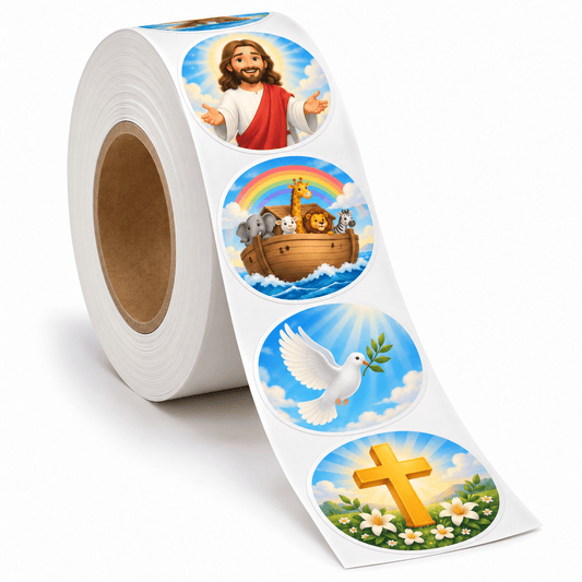Chrisitian Sticker Roll - Sunday&Stone