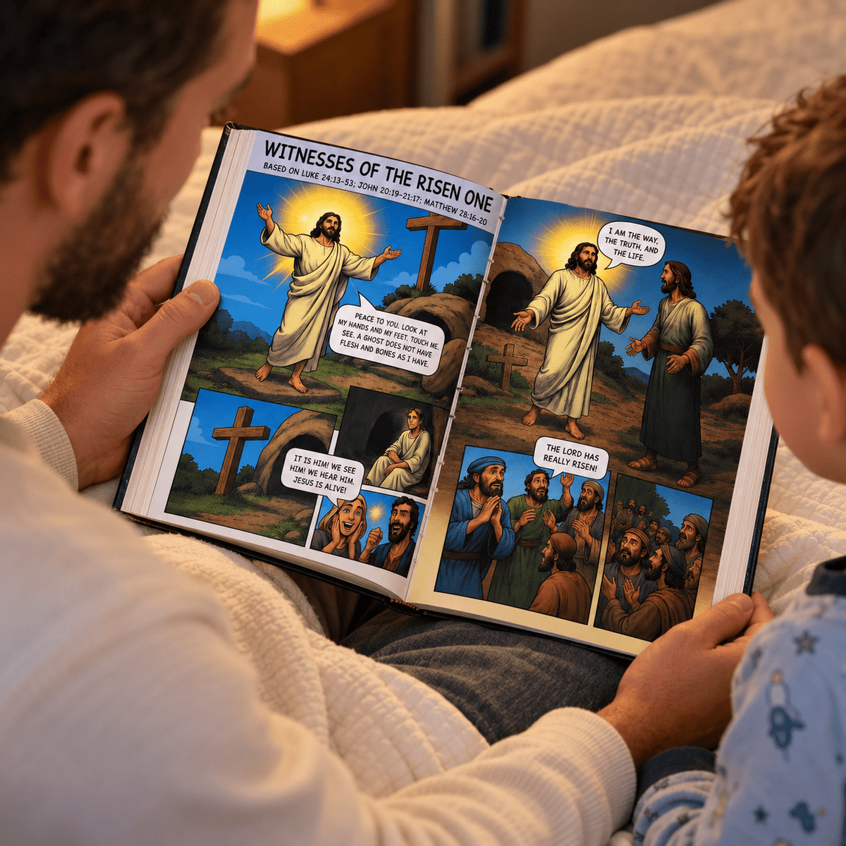 Comic Bible Book - Sunday&Stone