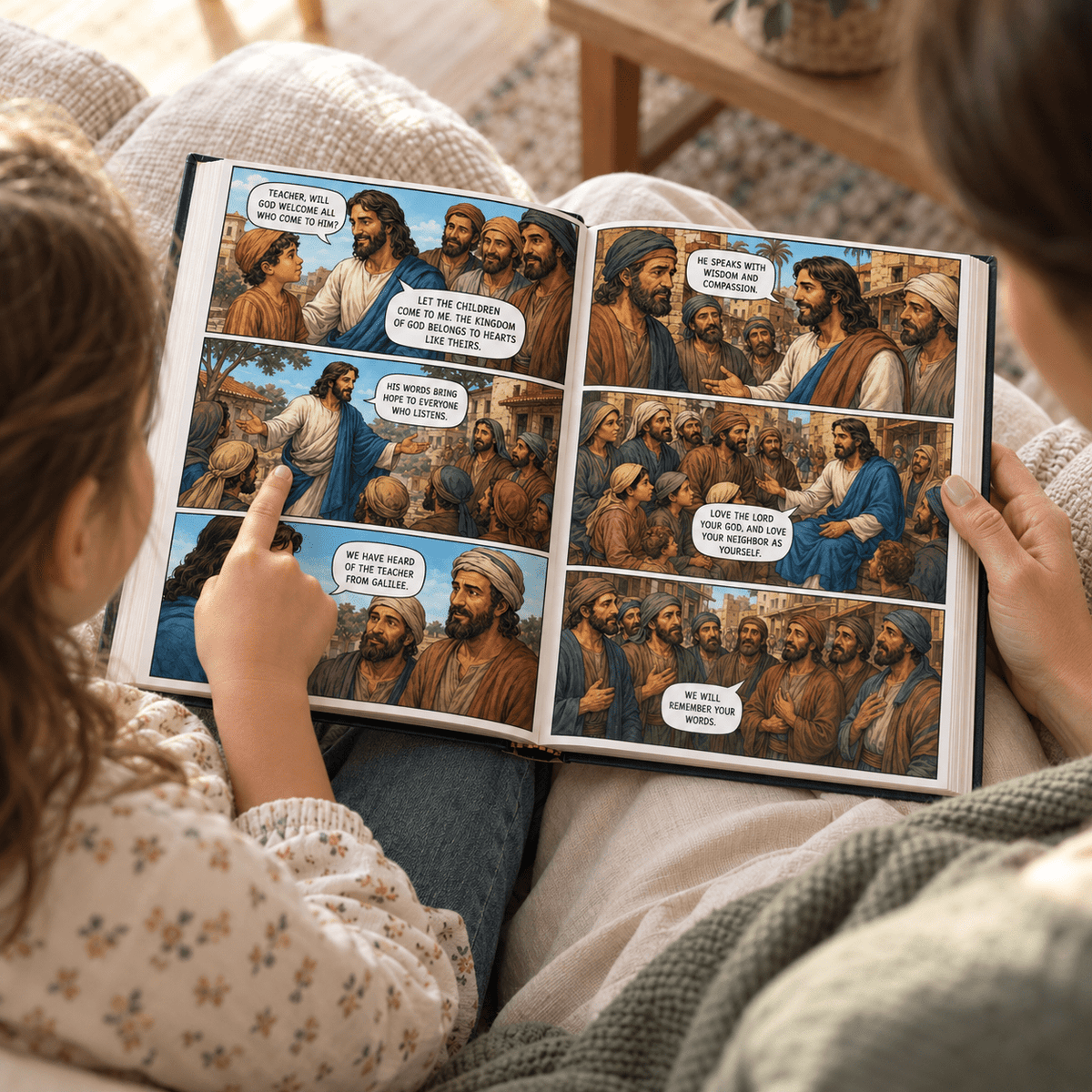 Comic Bible Book - Sunday&Stone