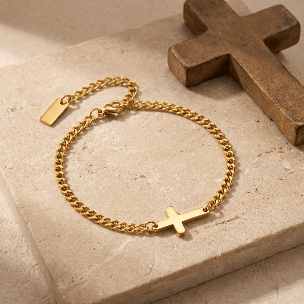 Cross Bracelet - Sunday&Stone