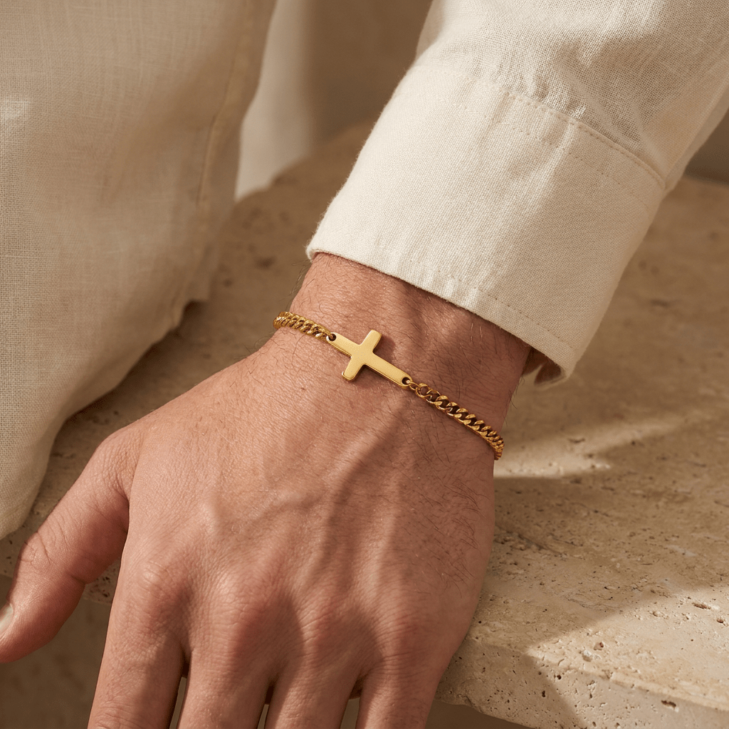 Cross Bracelet - Sunday&Stone