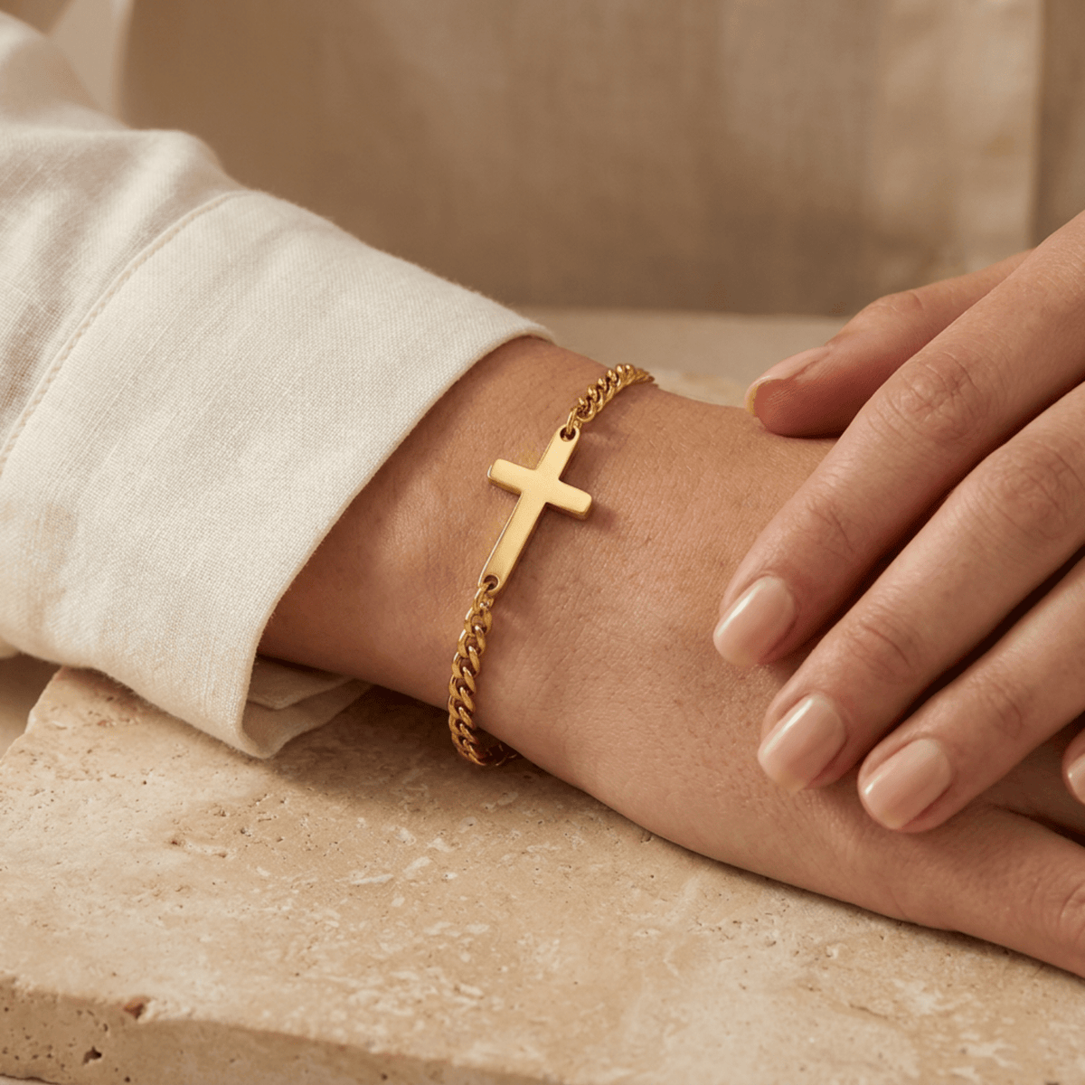 Cross Bracelet - Sunday&Stone