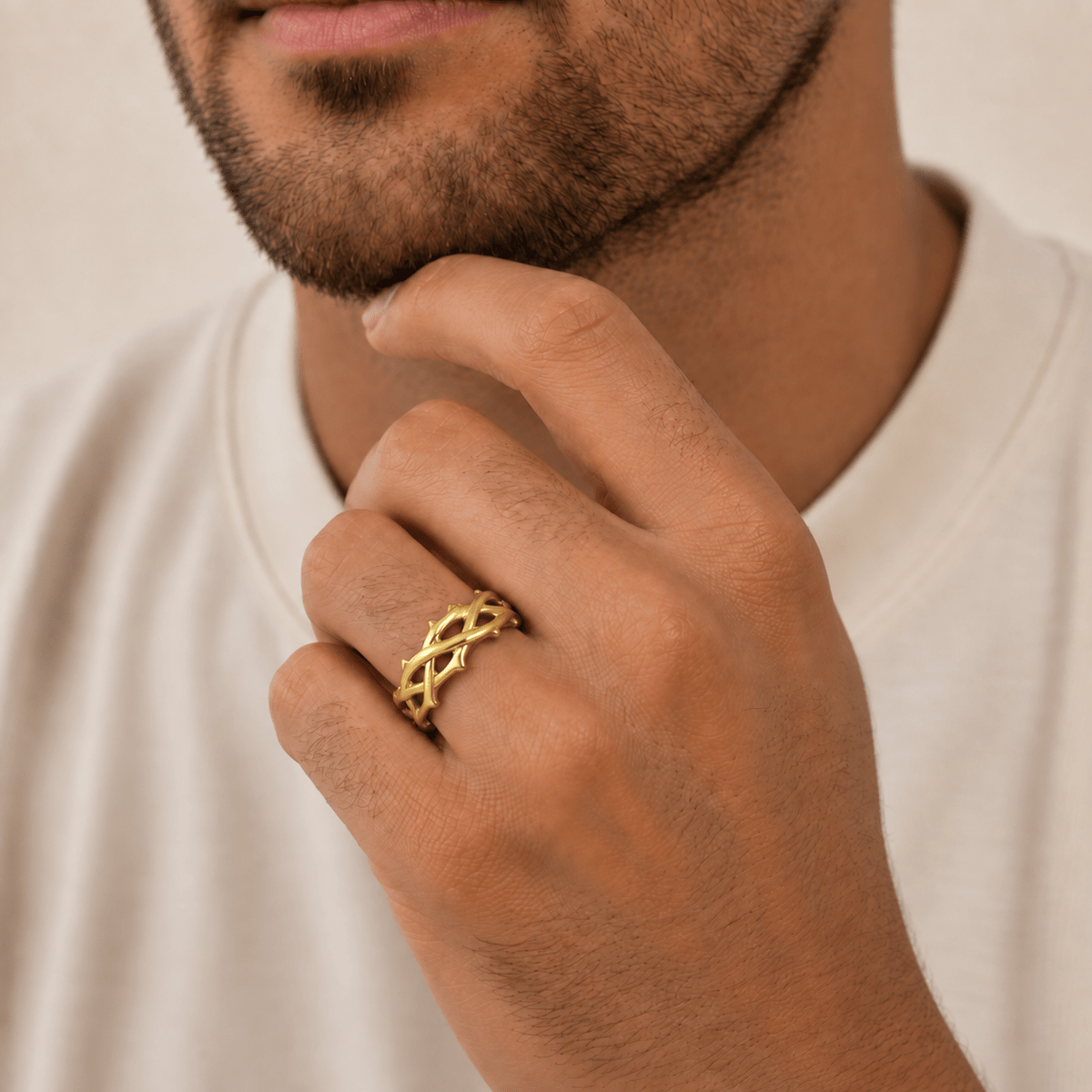 Crown Of Thorns Ring - Sunday&Stone