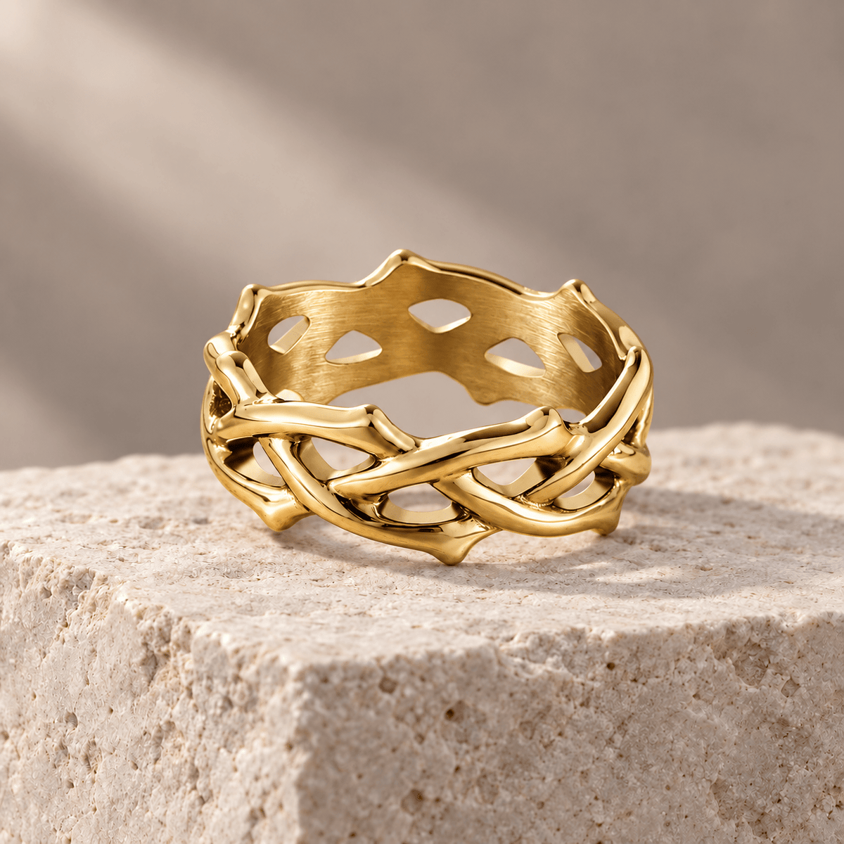 Crown Of Thorns Ring - Sunday&Stone