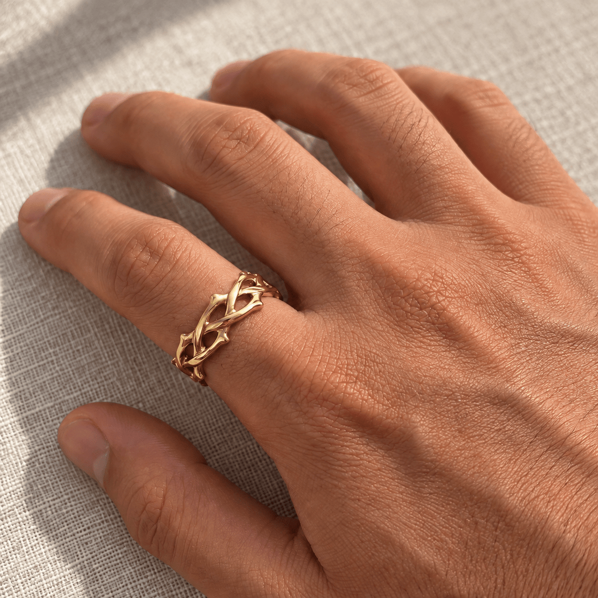 Crown Of Thorns Ring - Sunday&Stone