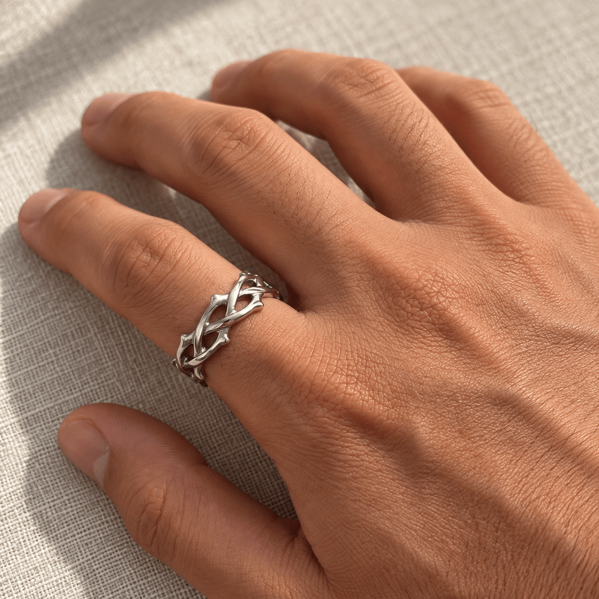 Crown Of Thorns Ring - Sunday&Stone