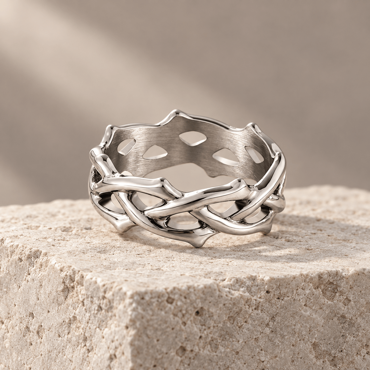 Crown Of Thorns Ring - Sunday&Stone