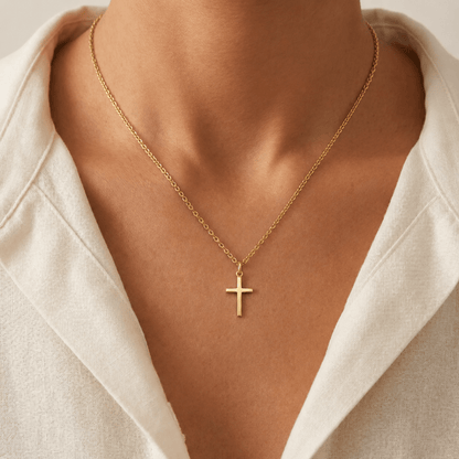 Her Cross Pendant - Sunday&Stone