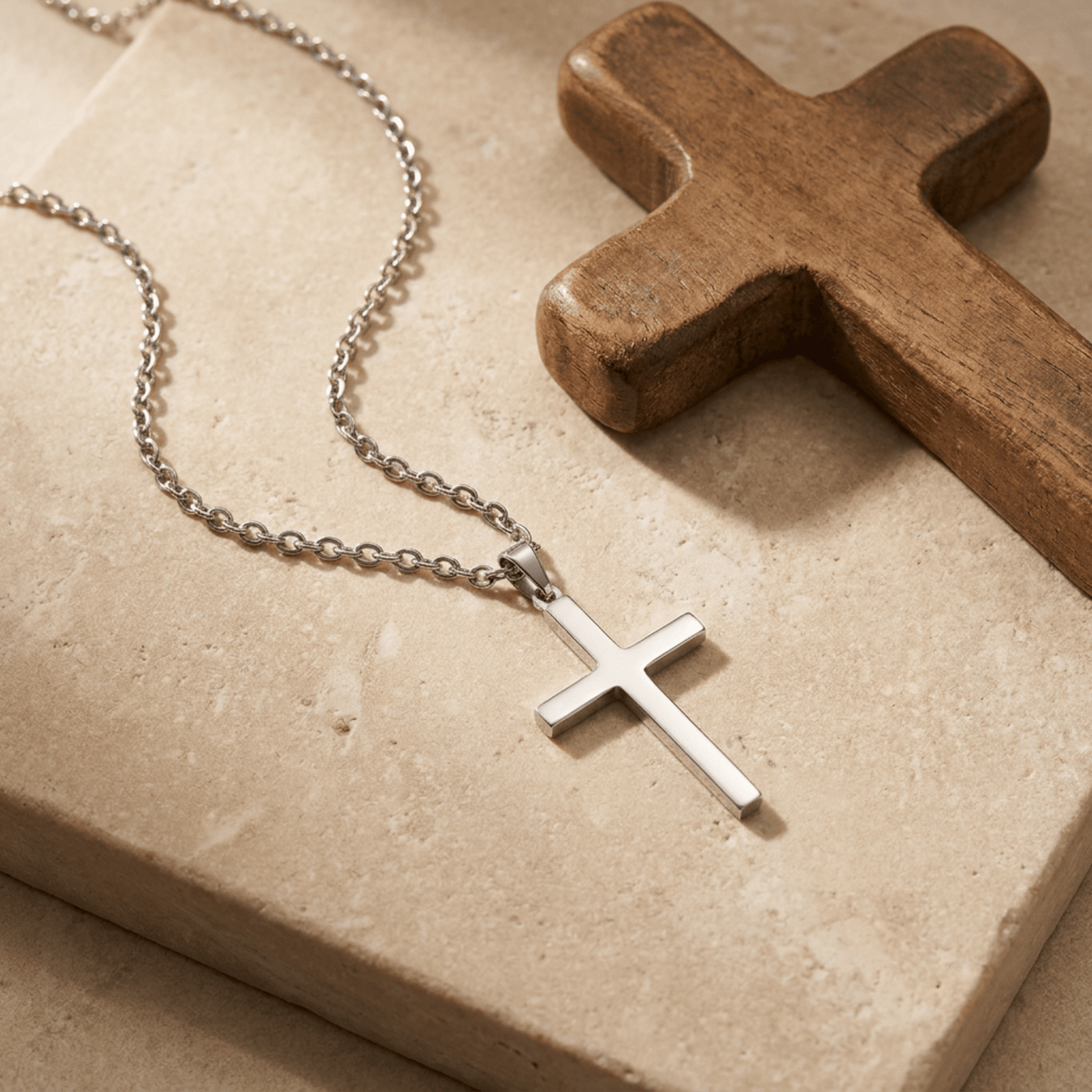 Her Cross Pendant - Sunday&Stone