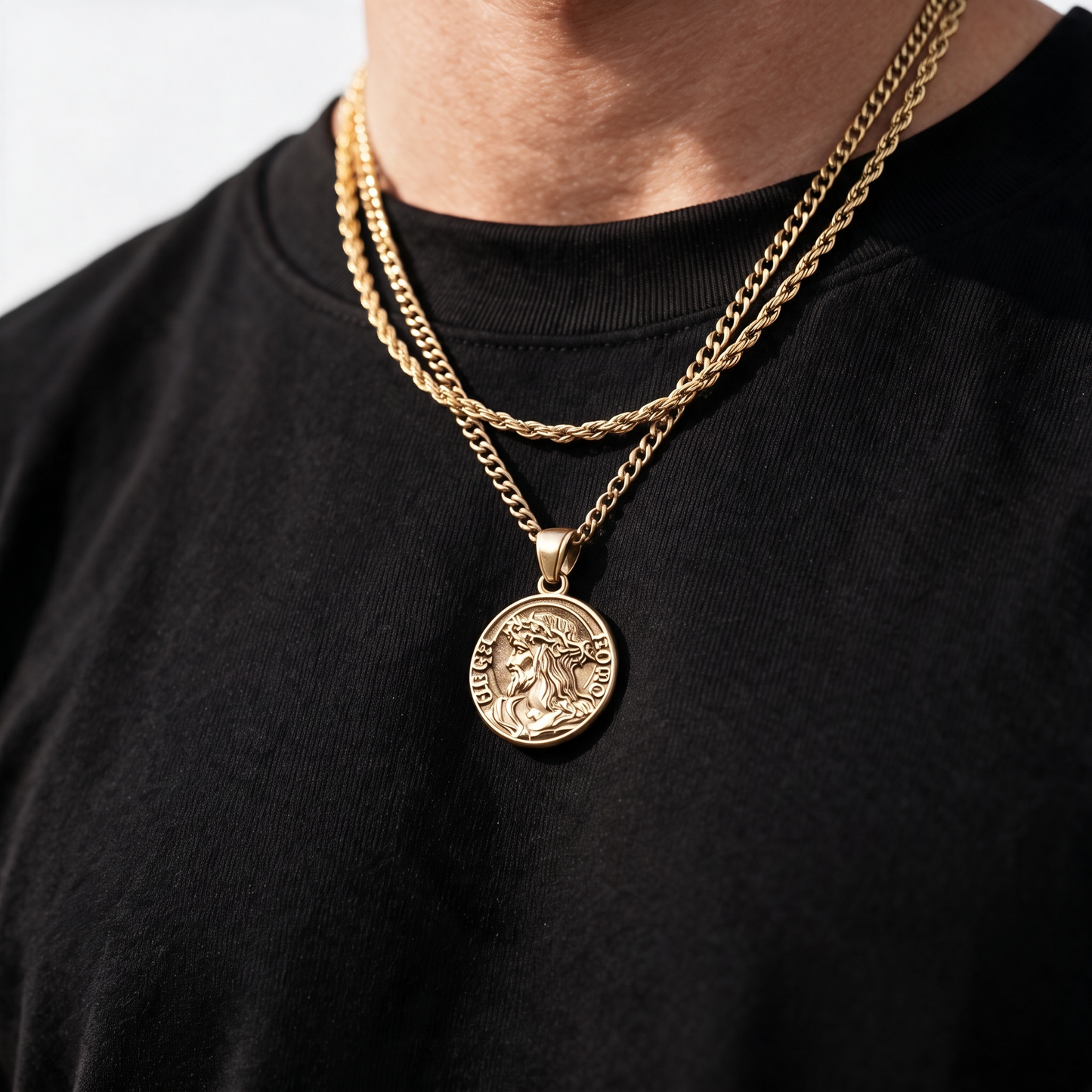 Jesus Quarter Chain