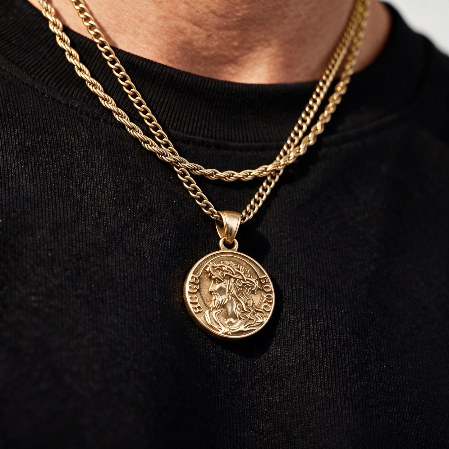 Jesus Quarter Chain