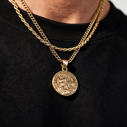 Jesus Quarter Chain