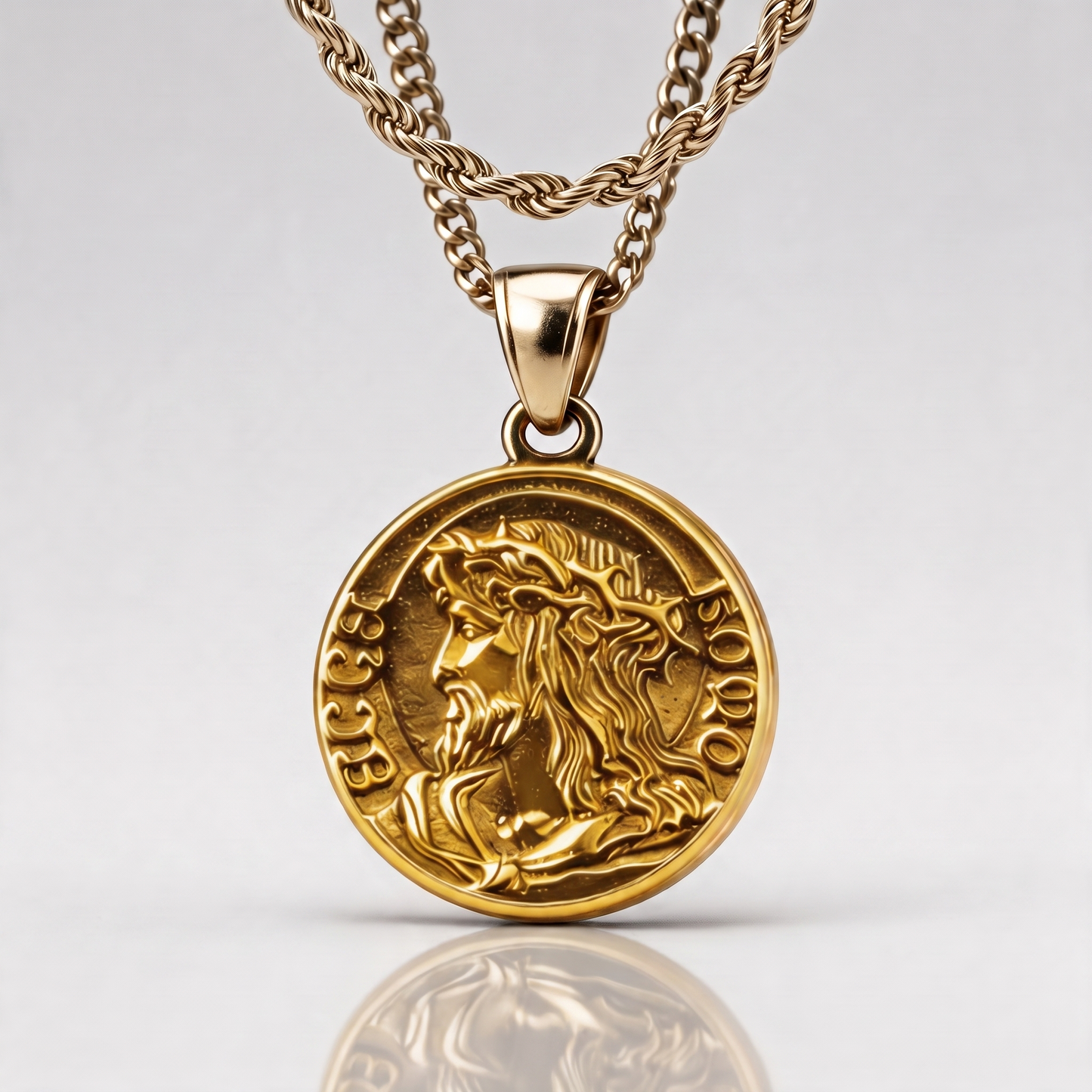 Jesus Quarter Chain