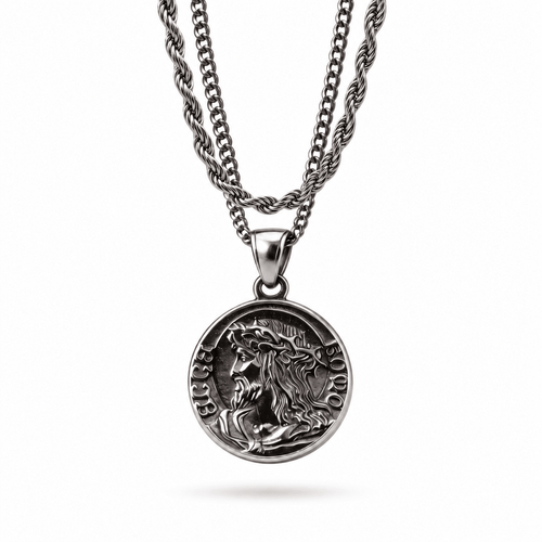 Jesus Quarter Chain - Sunday&Stone