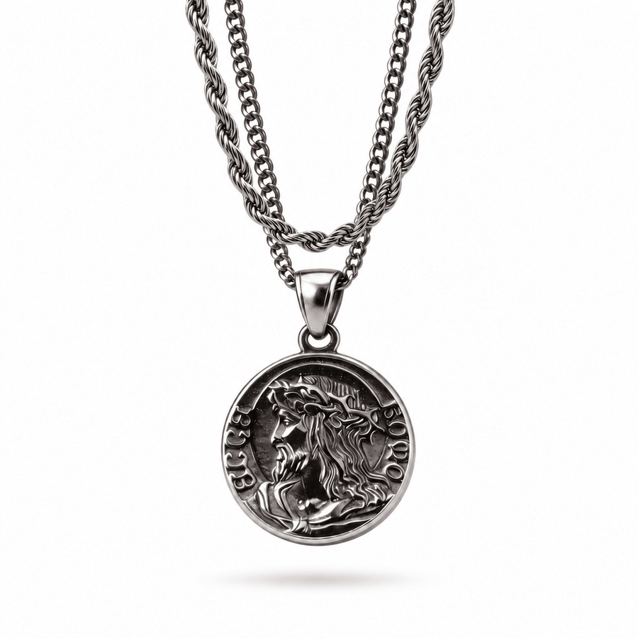Jesus Quarter Chain - Sunday&Stone