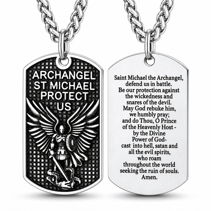 Saint Michael Necklace - Sunday&Stone