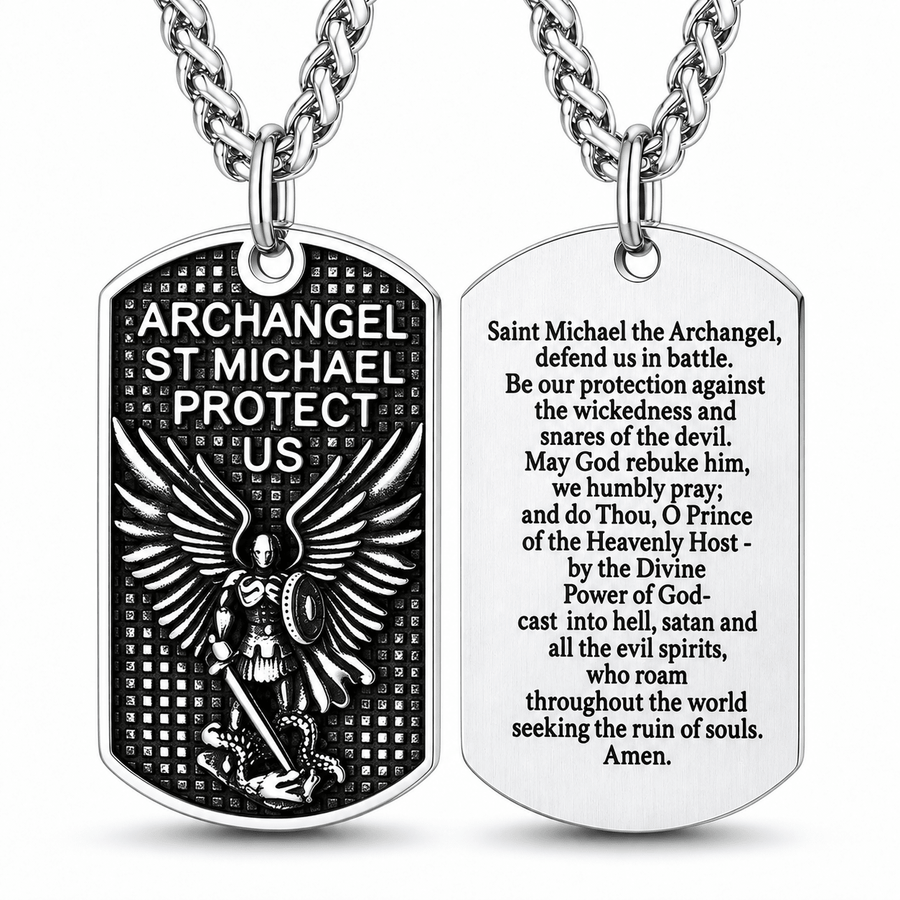 Saint Michael Necklace - Sunday&Stone